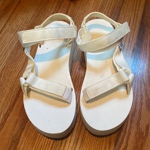 Teva platform sandals